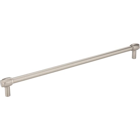 JEFFREY ALEXANDER 305 mm Center-to-Center Satin Nickel Hayworth Cabinet Bar Pull 885-305SN